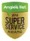 Angie's List 2013 Super Service Award.