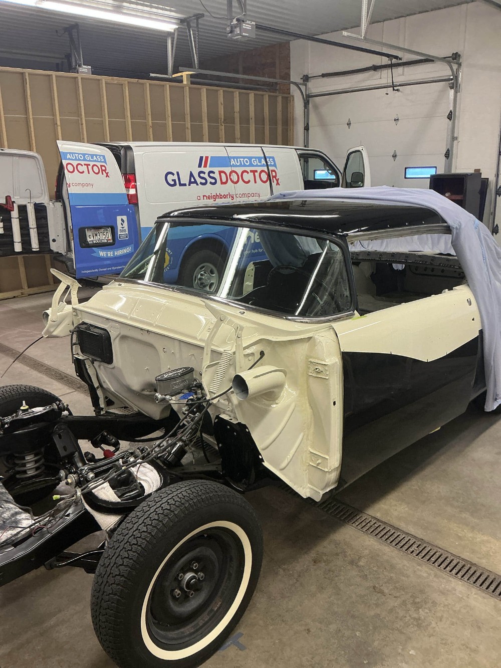 Restoration Windshield Install