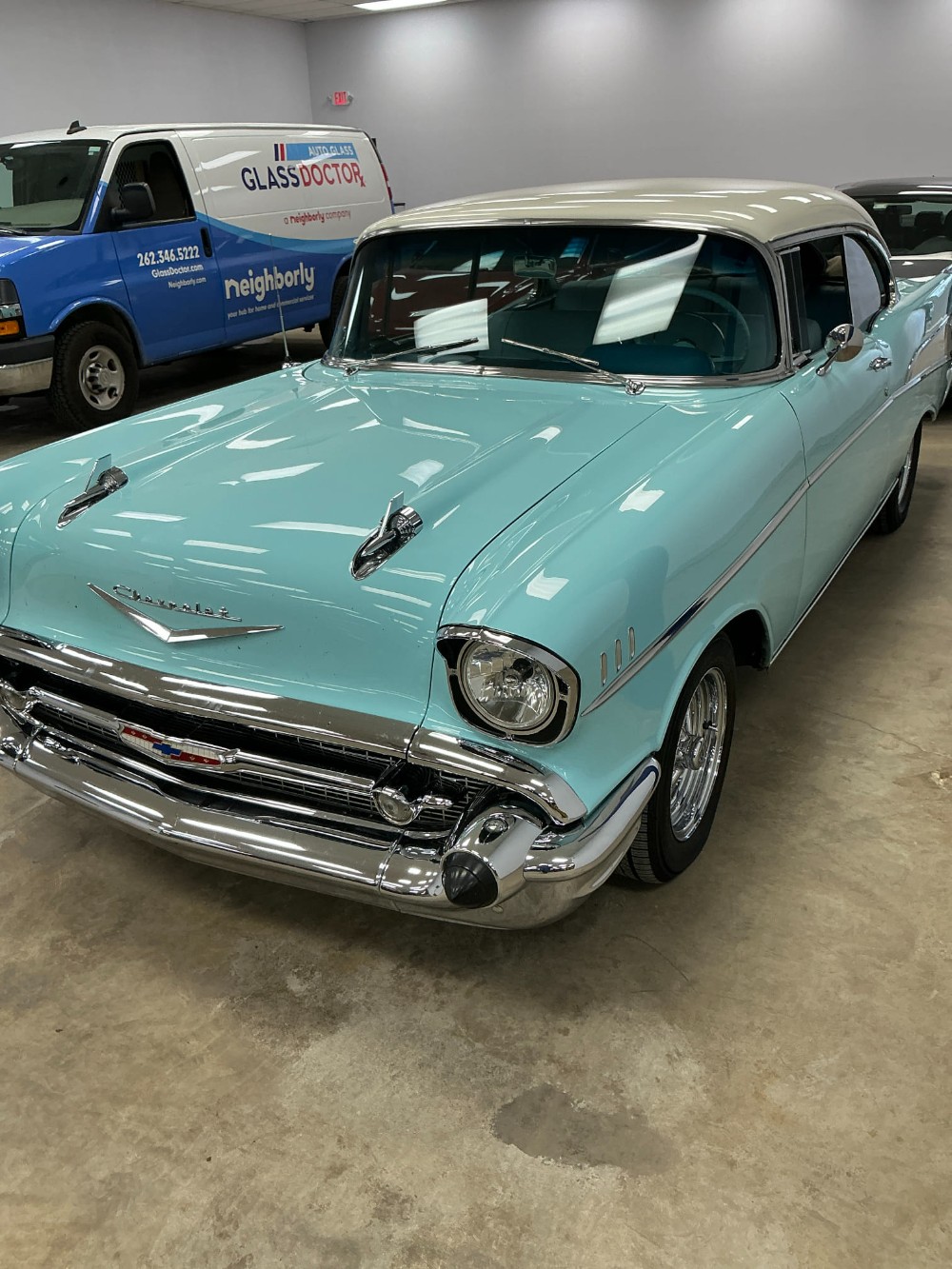 57 Chevy Windshield