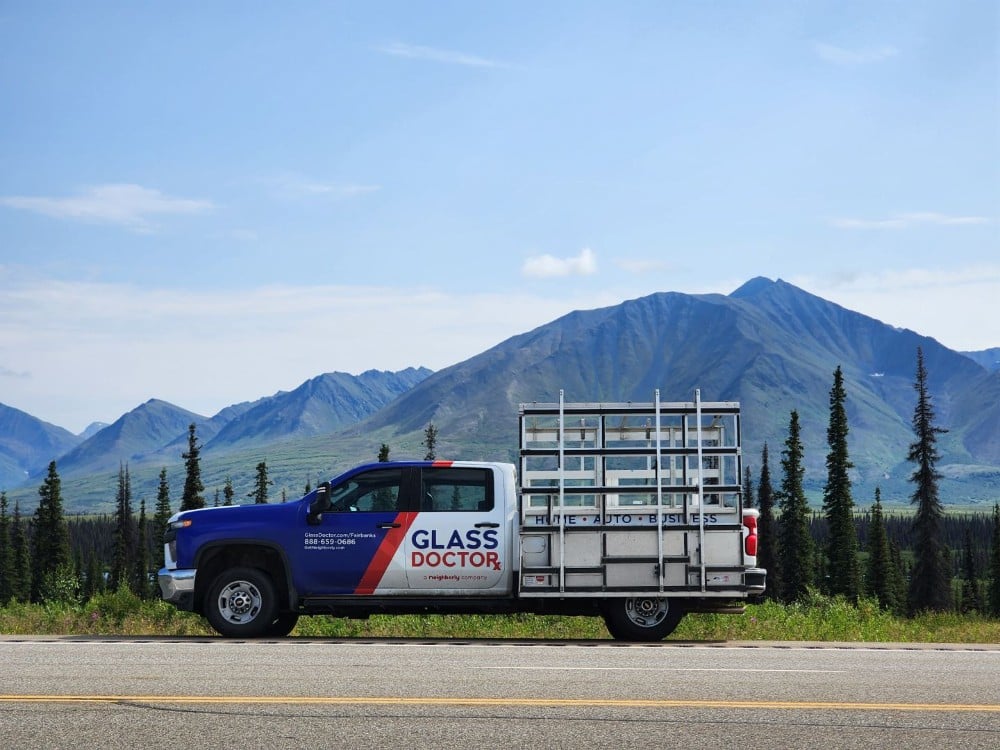 Glass Doctor of Fairbanks Glass Truck