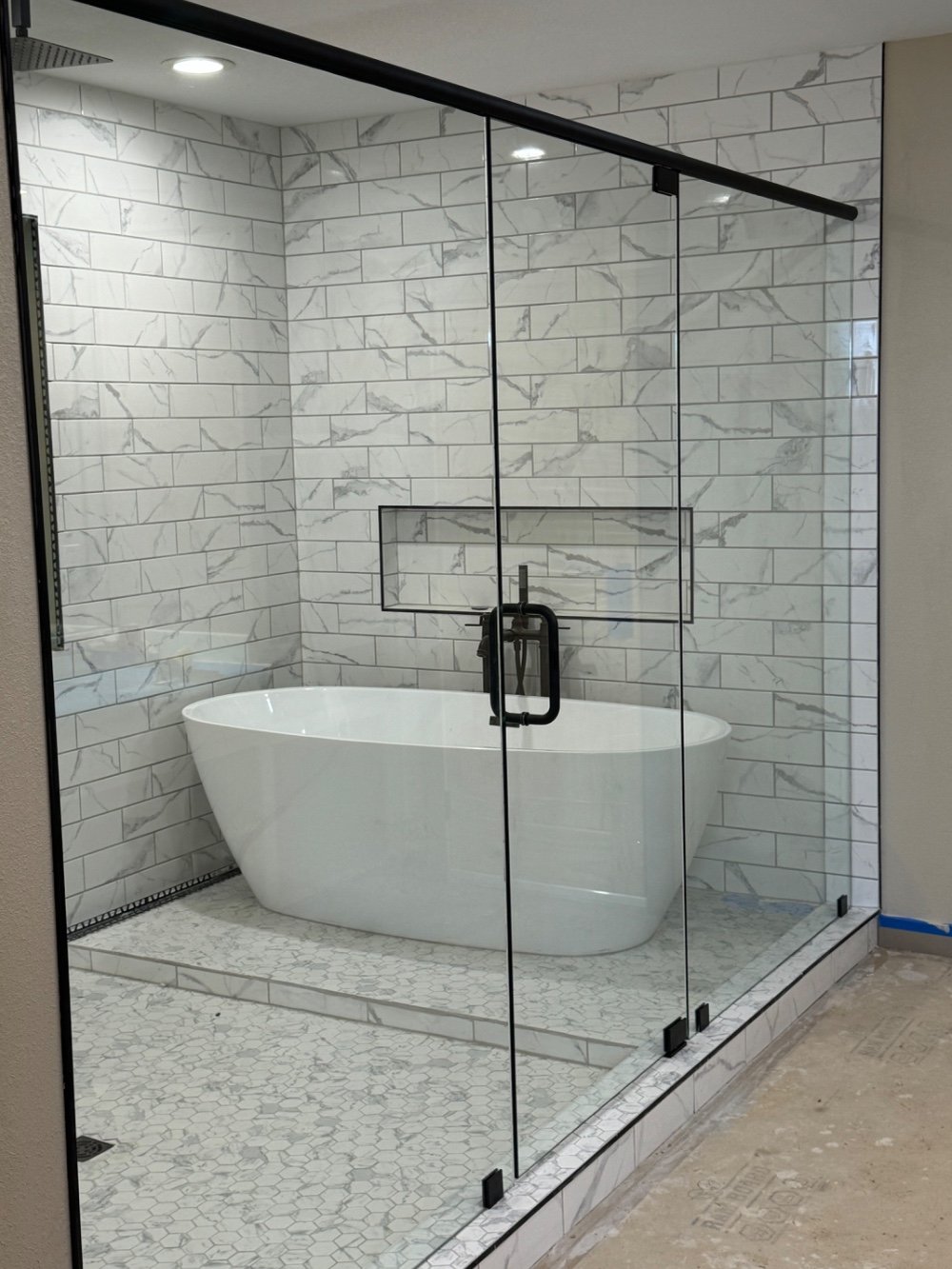 Glass Shower Wall