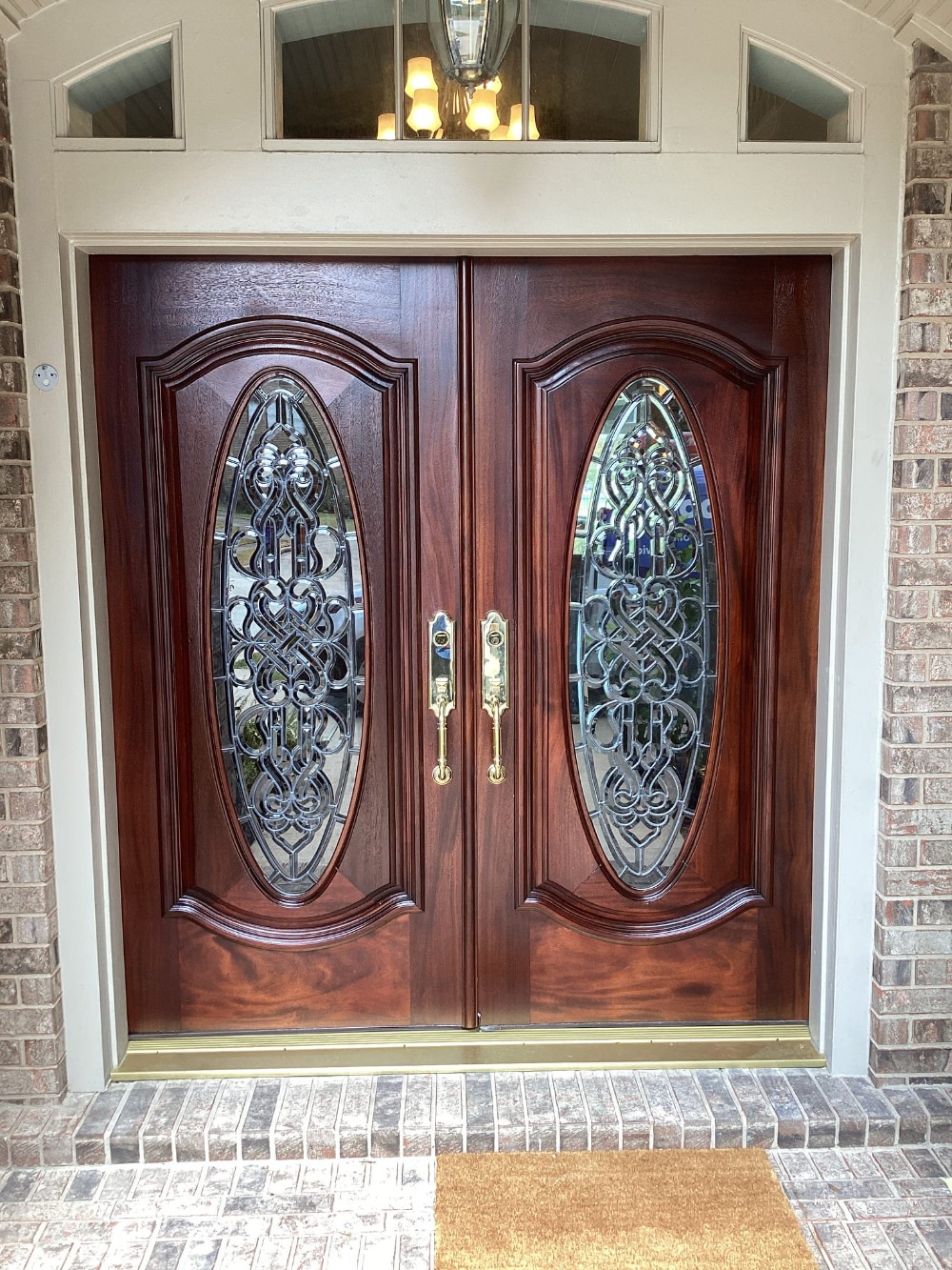 Decorative Door Light Repair