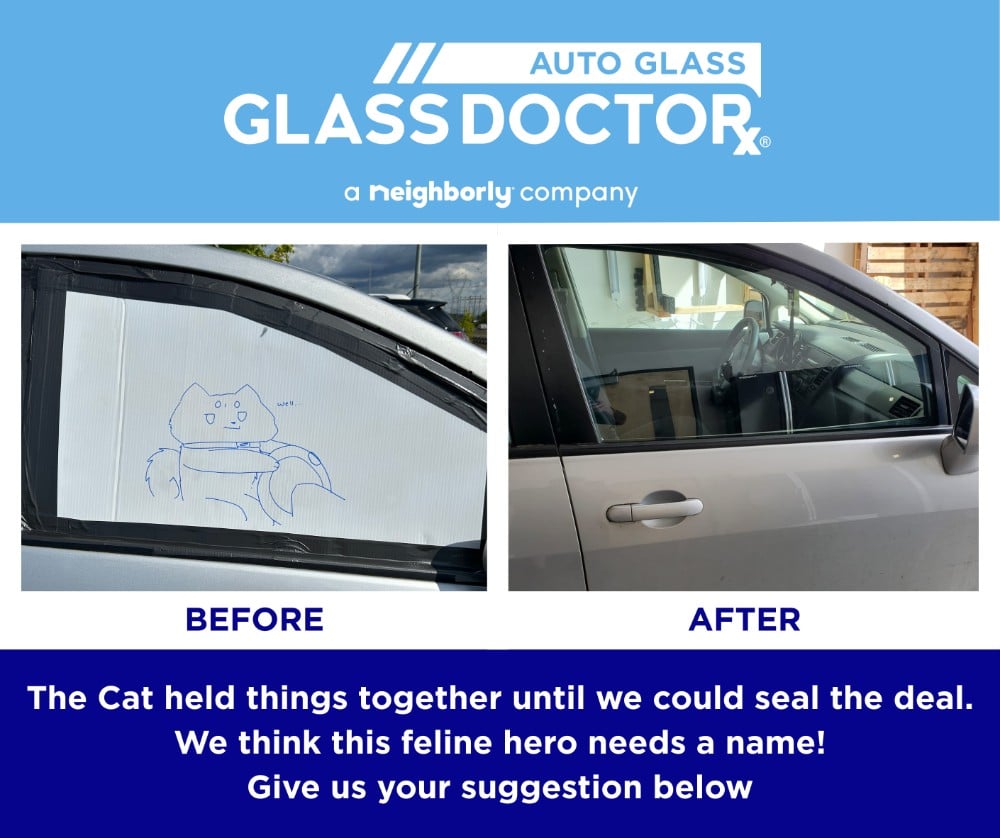 Passenger Door Glass Replacement