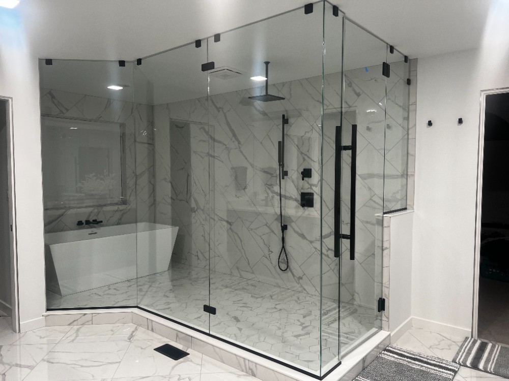 Frameless Shower Enclosure