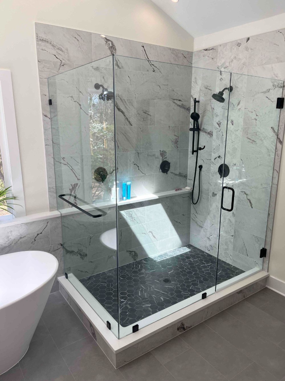 Frameless Shower Enclosure