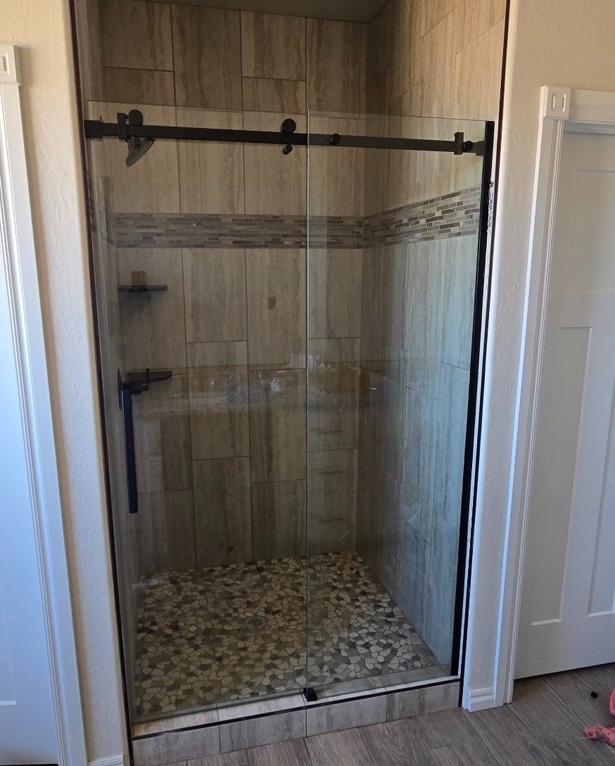 Heavy Frameless Sliding Door