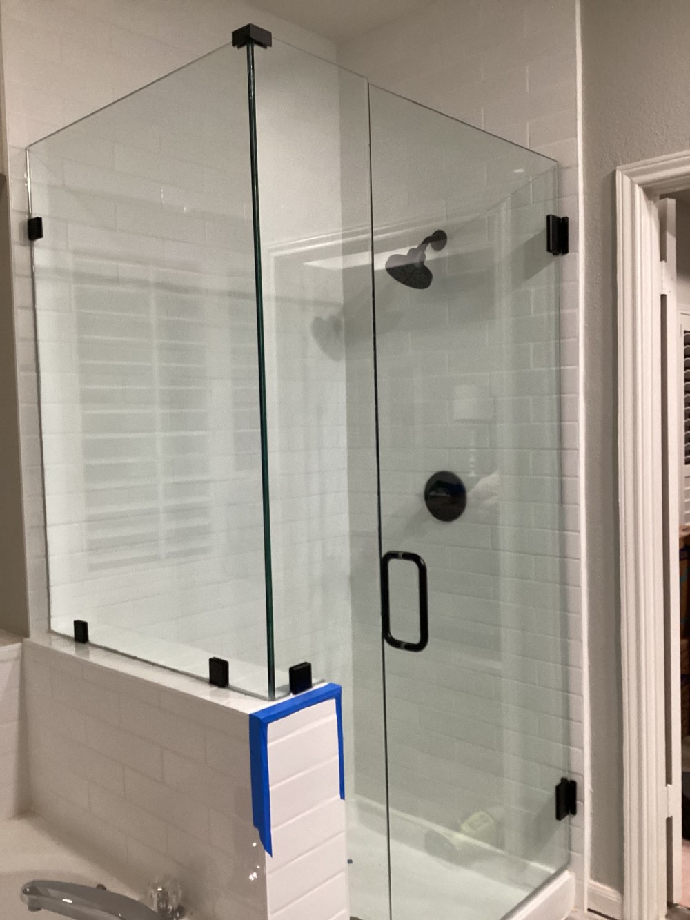 Shower Glass in San Antonio Home