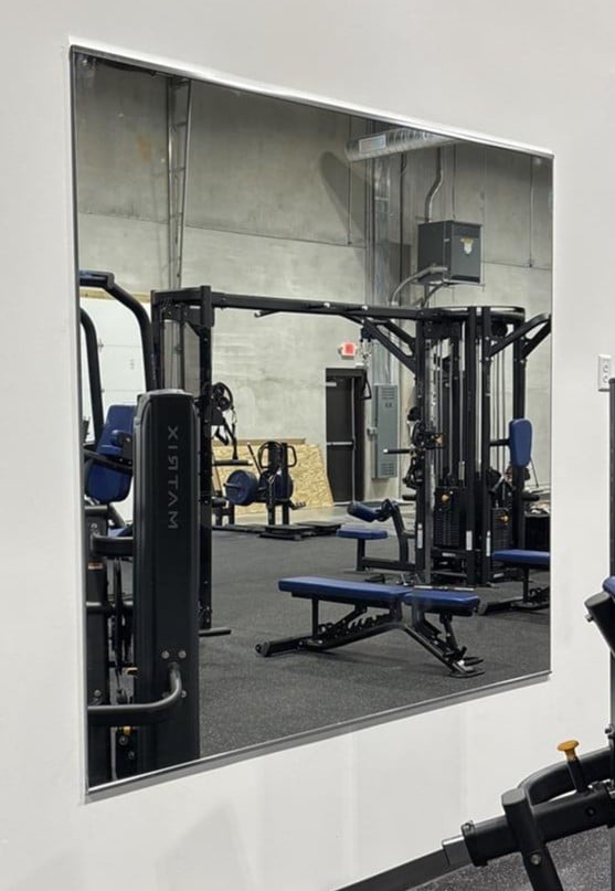 Mirror in Fitness Center