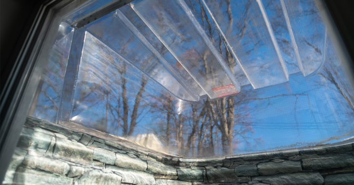 Egress Window Well Covers, Basement Window Weather Protection