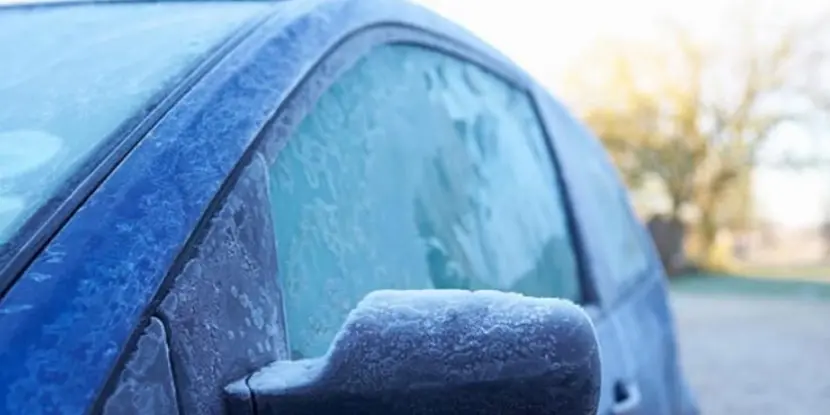 Frost: Remove ice from a car windscreen in cold weather in seconds this  winter with spray
