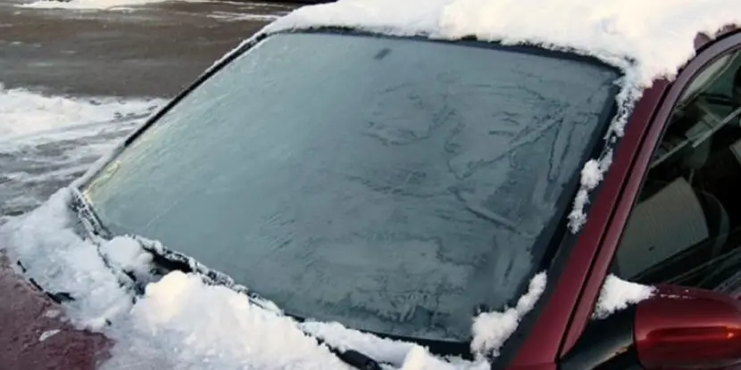 How to get ice off your windshield quickly and safely