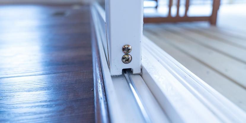 Replace Sliding Glass Door Rollers, How To Clean Aluminum Tracks On Sliding Glass Doors