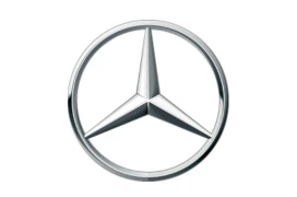 Mercedes Benz logo.