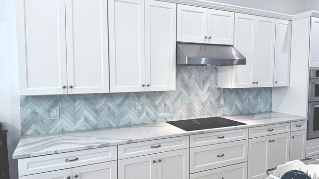 IMAGIO tile backsplash