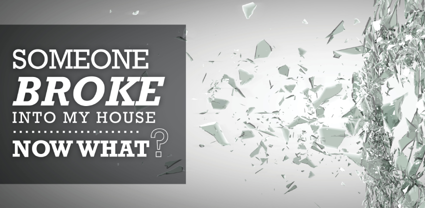 Someone broke into my house image