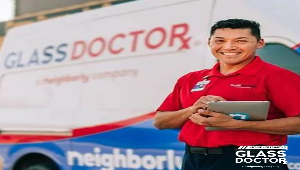 Commercial building glass exterior requiring winter maintenance in Charleston South Carolina