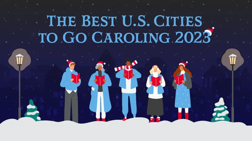 featured image for the best cities for caroling