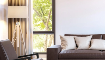 window in living room