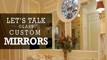 A hall with custom mirror.