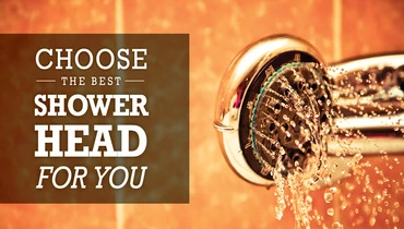 Showerhead spraying water.