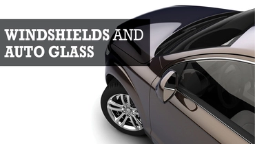 A car with windshield and auto glass.