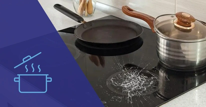 Cracked stovetop