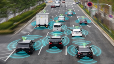 3-D rendering of lane assist technology